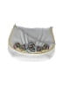 Brighton 100% Leather Graphic White Leather Crossbody Bag One size - photo 1