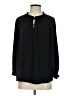 Old Navy Black Long Sleeve Blouse Size S - photo 1