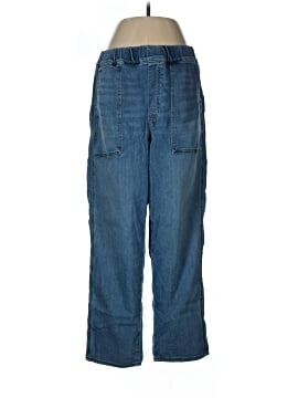 Madewell Pull-On Relaxed Jeans in Boyer Wash (view 1)
