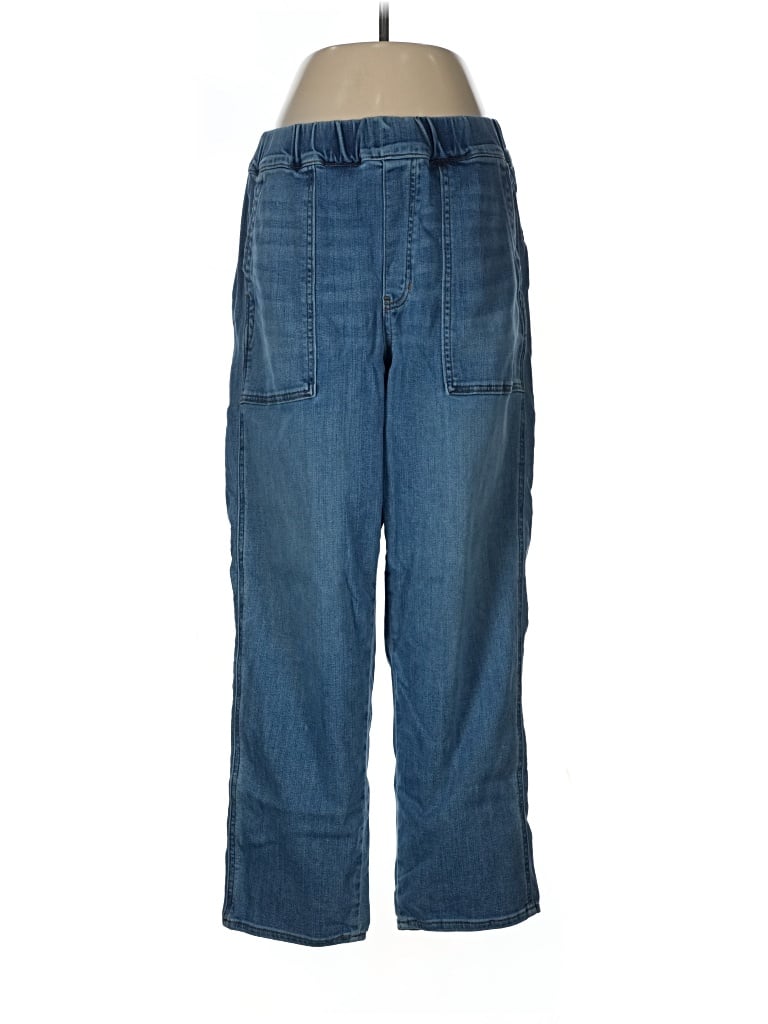 Pre-owned Madewell Cargo Pants In Blue