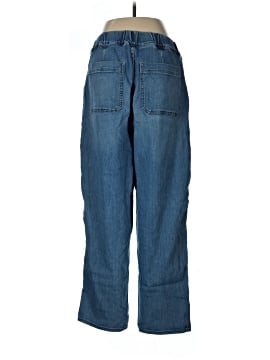 Madewell Pull-On Relaxed Jeans in Boyer Wash (view 2)