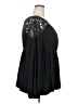Torrid 100% Polyester Black Long Sleeve Blouse Size 2X Plus (2) - photo 4