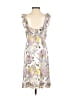 BCBGMAXAZRIA 100% Silk Print Gray Cocktail Dress Size XS - photo 2
