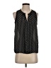 Papermoon 100% Polyester Black Sleeveless Blouse Size XS - photo 1