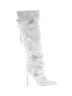 Azalea Wang White Boots Size 10 - photo 1