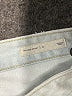 PacSun 100% Cotton White Denim Shorts Size 24 waist - photo 4