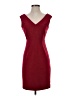 Honestee 100% Polyester Solid Burgundy Cocktail Dress Size S - photo 1