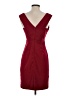 Honestee 100% Polyester Solid Burgundy Cocktail Dress Size S - photo 2