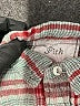 Assorted Brands 100% Cotton Plaid Red Long Sleeve Button-Down Shirt Size 110 cm / US 5-6 - photo 3
