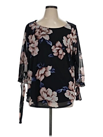 Papermoon 3/4 Sleeve Blouse (view 1)