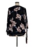 Papermoon Black 3/4 Sleeve Blouse Size 1X - photo 2