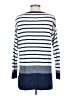 Barefoot Dreams Stripes Blue Pullover Sweater Size S - photo 2