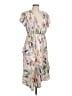 Sofia Jeans by Sofia Vergara Print Ivory Cocktail Dress Size L - photo 1