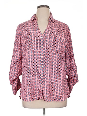 Express 3/4 Sleeve Blouse (view 1)