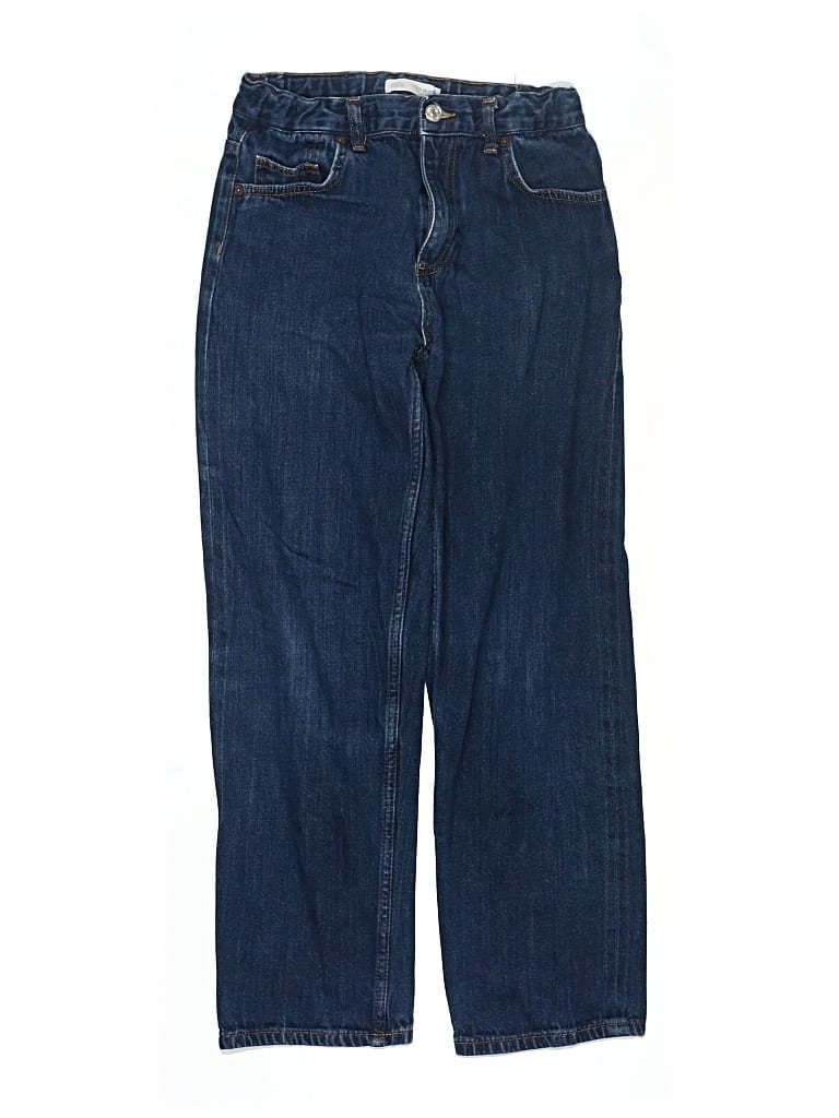 Pre-owned Zara Kids' Jeans In Blue