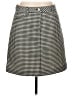 Talbots Houndstooth Black Casual Skirt Size 10 - photo 1