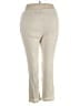 Appleseeds 100% Cotton Solid Ivory Casual Pants Size 2X - photo 2