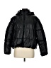 Zara 100% Polyurethane Solid Black Snow Jacket Size M - photo 1