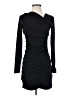 Zara 100% Polyester Solid Black Cocktail Dress Size S - photo 1