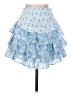 Altar'd State 100% Polyester Blue Casual Skirt Size XXS - photo 2