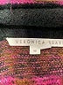 Veronica Beard Chevron-herringbone Purple Turtleneck Sweater Size XS - photo 7