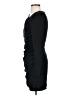 Zara 100% Polyester Solid Black Cocktail Dress Size S - photo 5