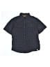 Free Planet Polka Dots Blue Short Sleeve Button-Down Shirt Size 10 - 12 - photo 1