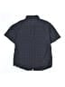 Free Planet Polka Dots Blue Short Sleeve Button-Down Shirt Size 10 - 12 - photo 2