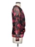 Hutch Floral Red Pink Long Sleeve Blouse Size S - photo 4