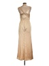 Azazie 100% Polyester Tan Cocktail Dress Size 10 - photo 2