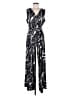 La Mer Luxe Graphic Black Jumpsuit Size M - photo 1
