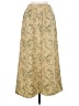 IZOD 100% Polyester Paisley Gold Formal Skirt Size 6 - photo 1