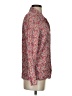 MNG 100% Viscose Floral Pink Long Sleeve Button-Down Shirt Size 4 - photo 4