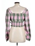 BP. Pink Long Sleeve Blouse Size L - photo 2