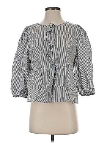 A New Day 3/4 Sleeve Blouse (view 1)