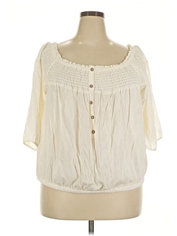Torrid 3/4 Sleeve Blouse (view 1)