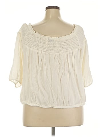 Torrid 3/4 Sleeve Blouse (view 2)