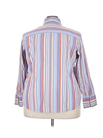 Tommy Hilfiger 3/4 Sleeve Button-Down Shirt (view 2)