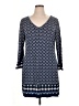Max Studio Blue Casual Dress Size XL - photo 1