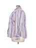 Tommy Hilfiger Stripes Blue 3/4 Sleeve Button-Down Shirt Size 22 - photo 5