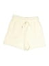 H&M Solid Ivory Athletic Shorts Size S - photo 1