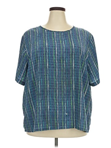 Kathie Lee Short Sleeve Blouse (view 1)