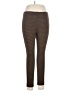 J.Jill Houndstooth Brown Casual Pants Size Lg Petite - photo 1