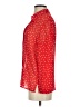 Sag Harbor Polka Dots Red 3/4 Sleeve Blouse Size S - photo 5