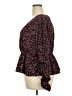 ELOQUII Elements 100% Polyester Burgundy 3/4 Sleeve Blouse Size 18 - photo 5