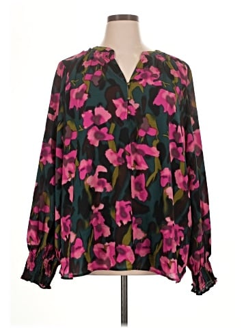 Entro Long Sleeve Blouse (view 1)