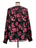 Entro 100% Polyester Green Long Sleeve Blouse Size 1X - photo 2