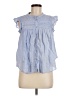 Aqua Blue Sleeveless Blouse Size M - photo 1