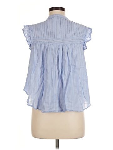 Aqua Sleeveless Blouse (view 2)