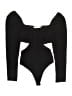 ASTR The Label Black Bodysuit Size S - photo 1
